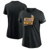 Women’s Nike Black Minnesota Vikings 2022 NFC North Division Champions Locker Room Trophy Collection T-Shirt 11