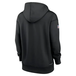 Women’s Nike Black Minnesota Vikings 2022 NFL Crucial Catch Therma Performance Pullover Hoodie 9