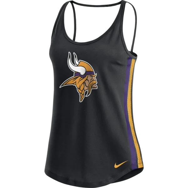 Women’s Nike Black Minnesota Vikings Fashion Performance Tank Top 3