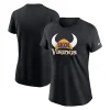 Women’s Nike Black Minnesota Vikings Hometown Collection Team T-Shirt 13