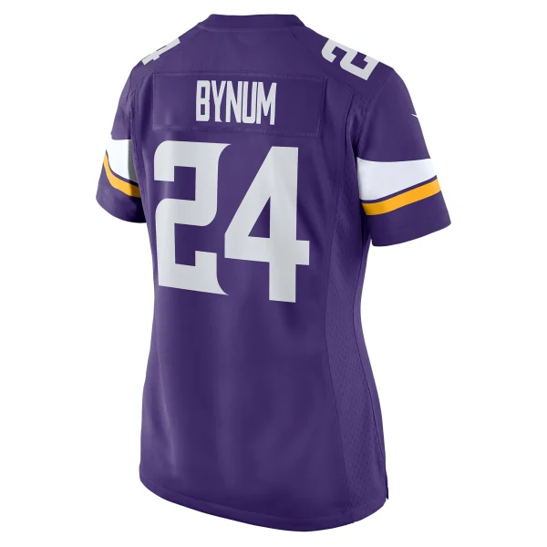 Women’s Nike Camryn Bynum Purple Minnesota Vikings Player Game Jersey 4