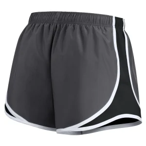 Women’s Nike Charcoal Minnesota Vikings Logo Performance Tempo Shorts 9