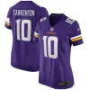 Women’s Nike Fran Tarkenton Purple Minnesota Vikings Game Retired Player Jersey 13