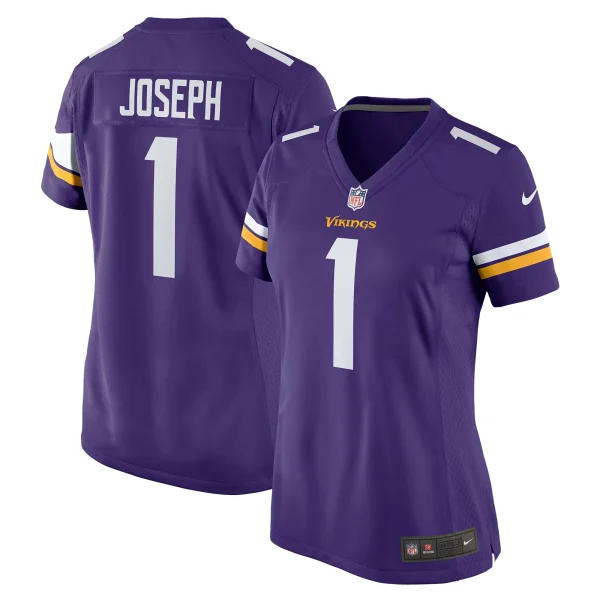 Women’s Nike Greg Joseph Purple Minnesota Vikings Game Jersey 1