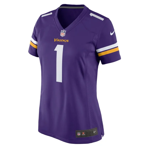 Women’s Nike Greg Joseph Purple Minnesota Vikings Game Jersey 3