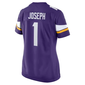Women’s Nike Greg Joseph Purple Minnesota Vikings Game Jersey 9