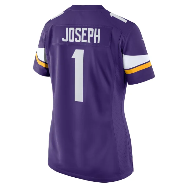 Women’s Nike Greg Joseph Purple Minnesota Vikings Game Jersey 4