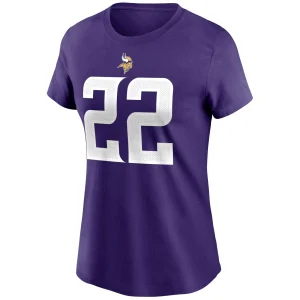 Women’s Nike Harrison Smith Purple Minnesota Vikings Name & Number T-Shirt 7