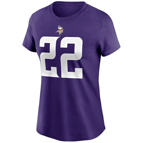 Women’s Nike Harrison Smith Purple Minnesota Vikings Name & Number T-Shirt 3
