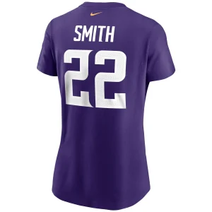 Women’s Nike Harrison Smith Purple Minnesota Vikings Name & Number T-Shirt 9