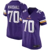 Women’s Nike Jim Marshall Purple Minnesota Vikings Game Retired Player Jersey 13