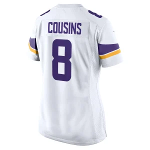 Women’s Nike Kirk Cousins White Minnesota Vikings Game Player Jersey 9