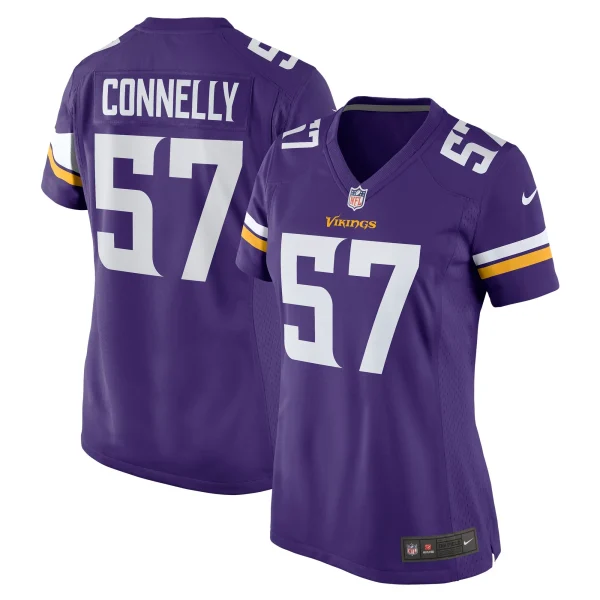 Women’s Nike Ryan Connelly Purple Minnesota Vikings Game Jersey 1