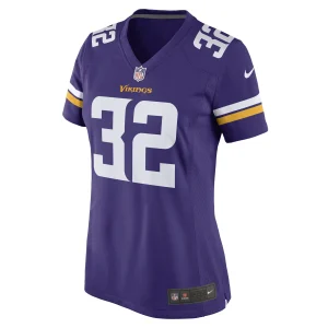 Women’s Nike Ty Chandler Purple Minnesota Vikings Game Player Jersey 7