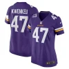 Women’s Nike William Kwenkeu Purple Minnesota Vikings Home Game Player Jersey 11