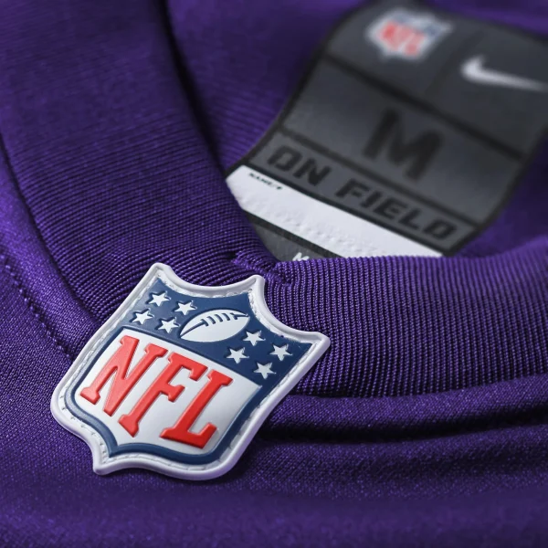 Youth Nike Anthony Barr Purple Minnesota Vikings Team Color Game Jersey 5
