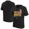 Youth Nike Black Minnesota Vikings 2022 NFC North Division Champions Locker Room Trophy Collection T-Shirt 11